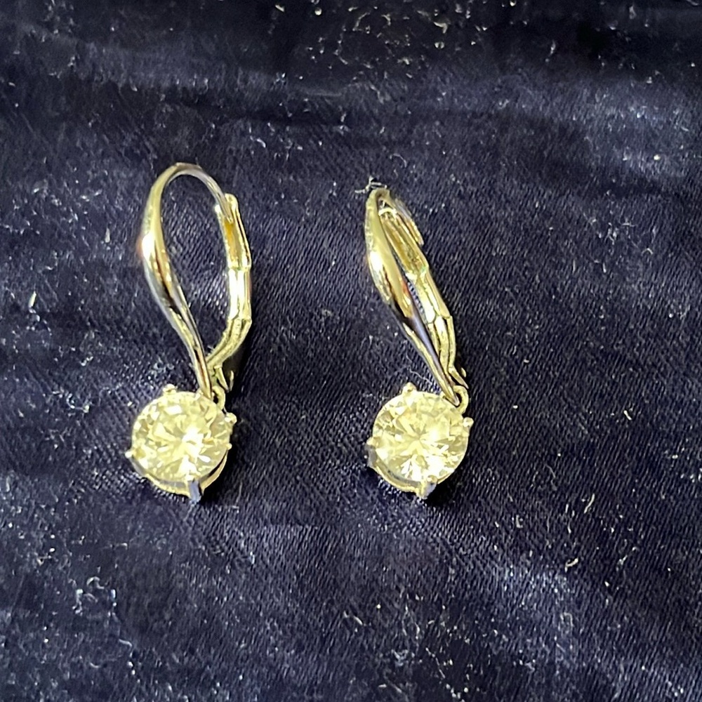 CZ earrings